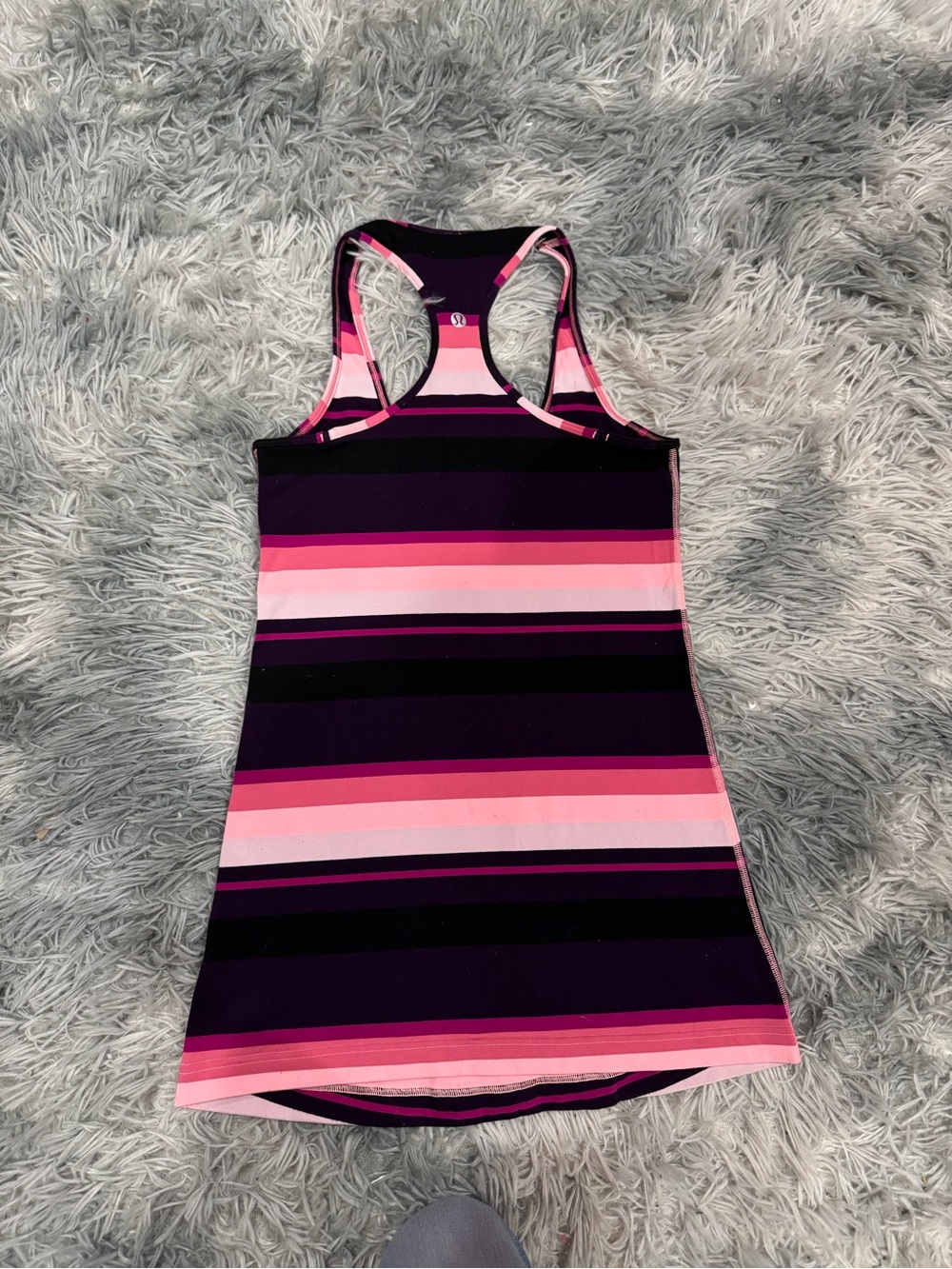 Lululemon Striped Racerback Tank - Picture 2 of 3